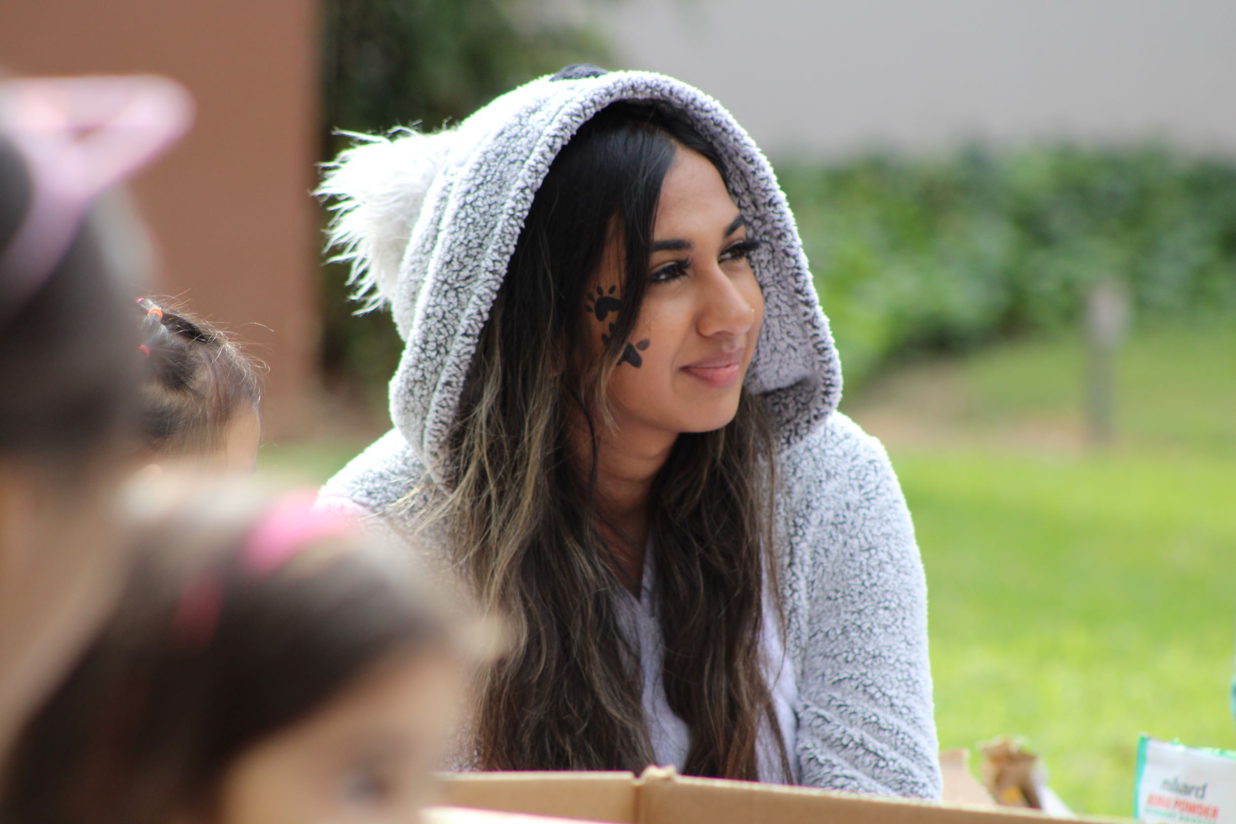 Ariza Ali in service at Children's Carnival