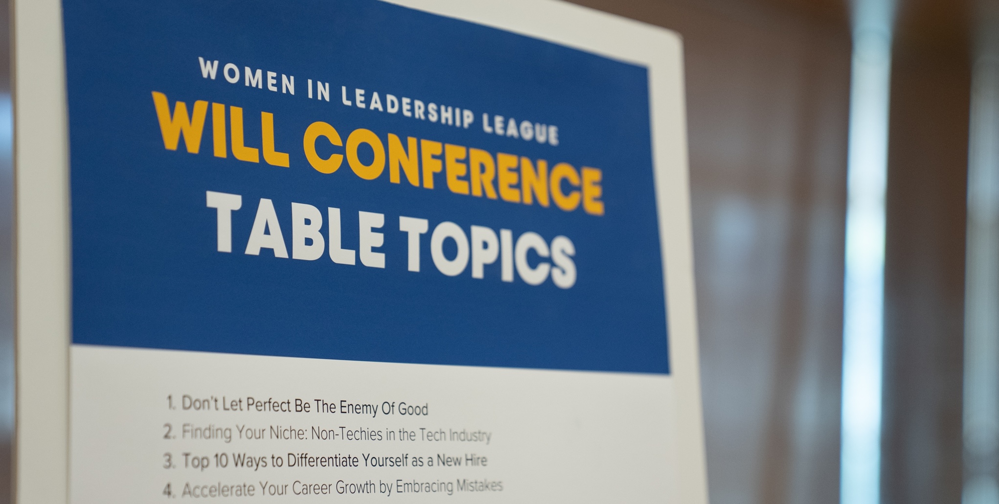 WILL Conference