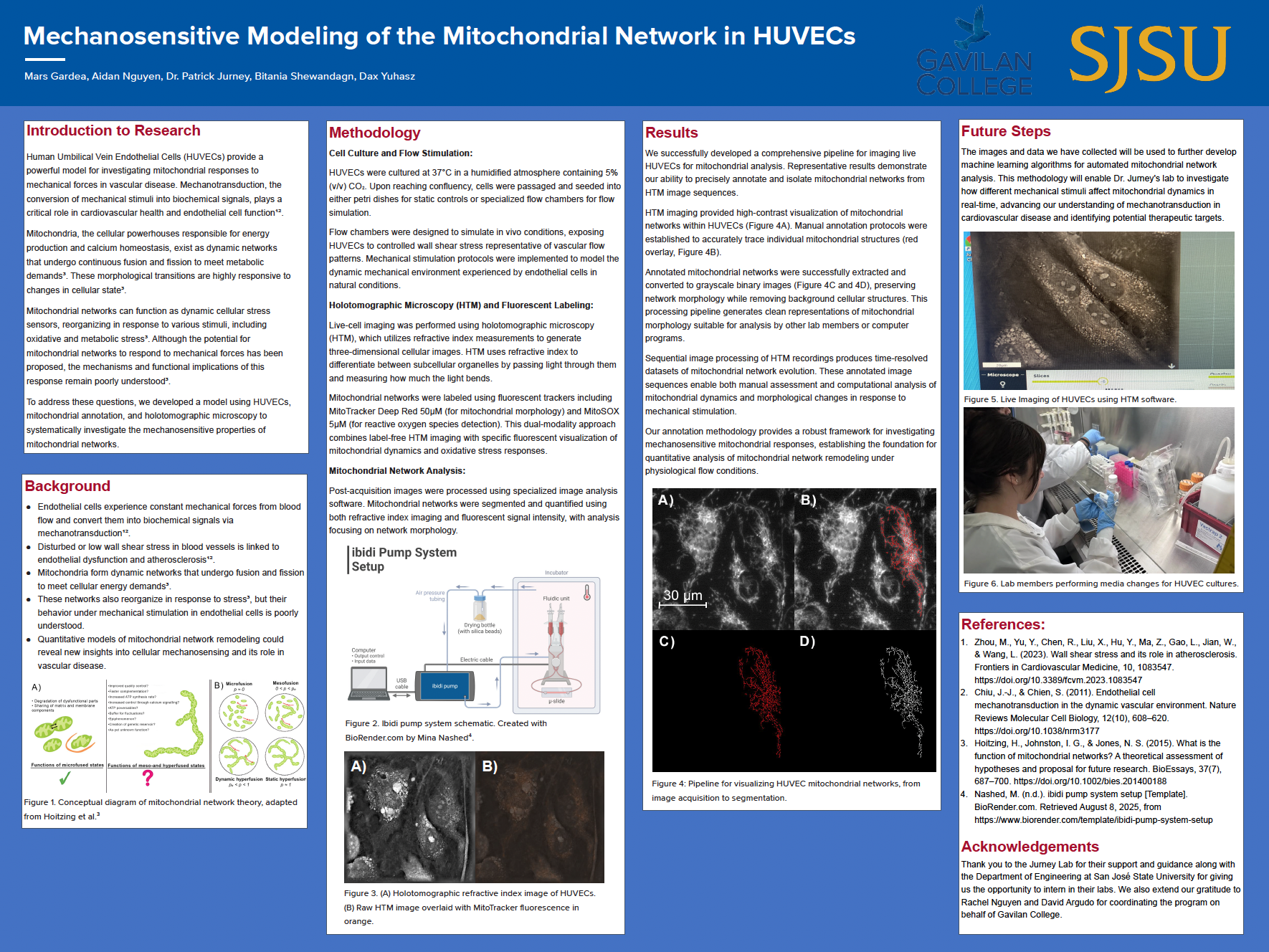 Poster of Patrick Jurney's students.