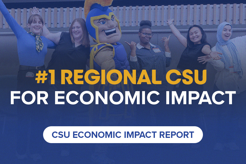 SJSU is #1 for regional impact according to the CSU